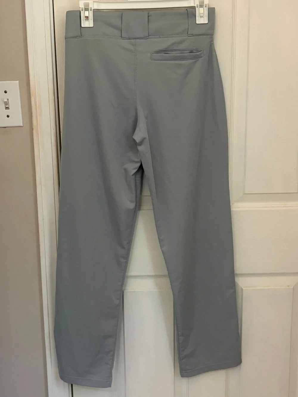 Nike Boys Core Open Hem Performance Baseball Pants in Grey - Picture 9 of 11